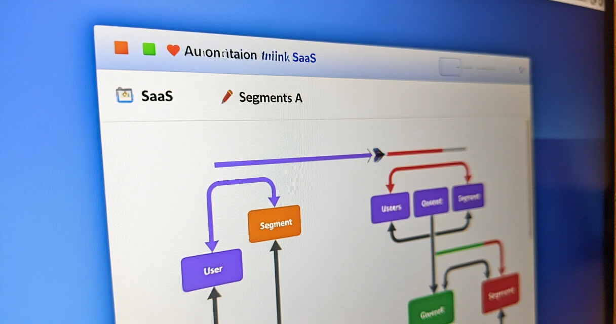 SaaS-sähköpostiautomatisoinnin onboarding-työnkulku käyttäjäsegmenteillä